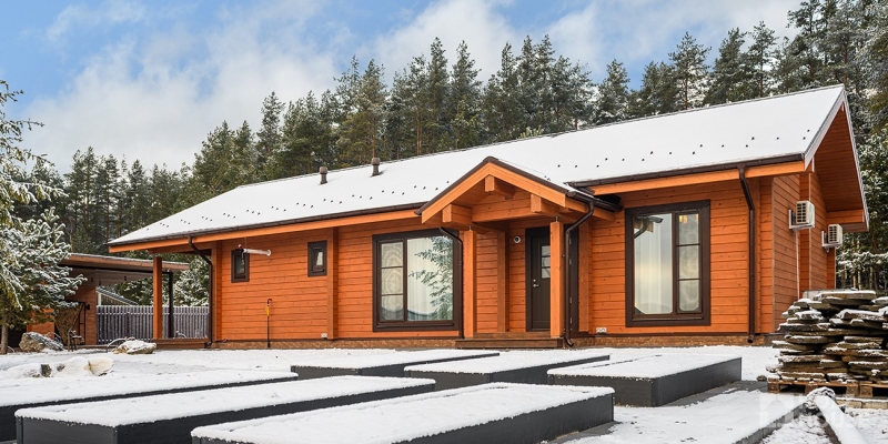 Дом из клееного бруса по проекту \"Лахти v2\" Фото 2